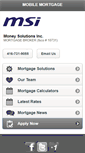 Mobile Screenshot of money-solutions.ca